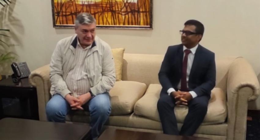 Russian Dep.Foreign Min. Arrives in Sri Lanka